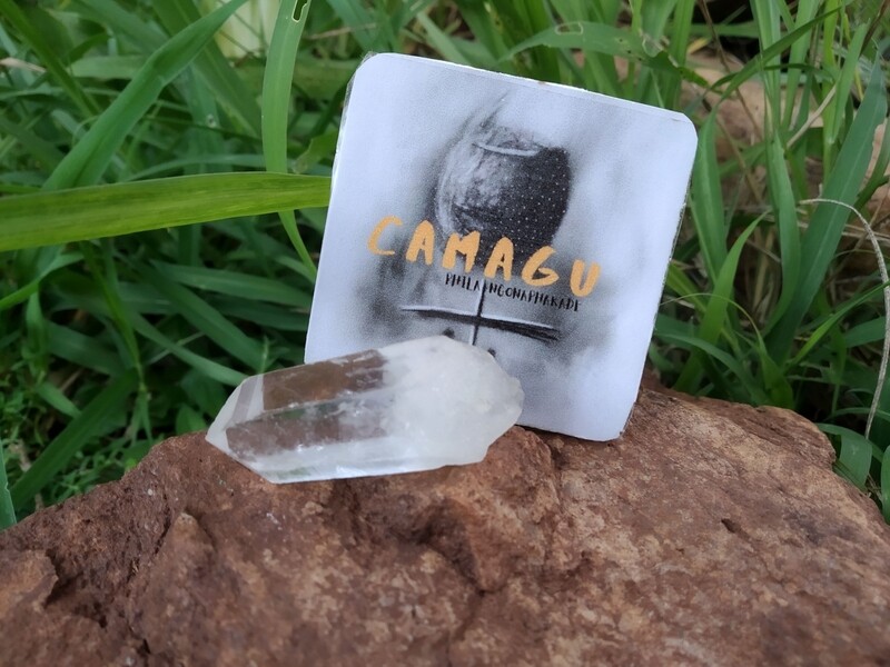 Clear quartz single (tumbled/pointed)
