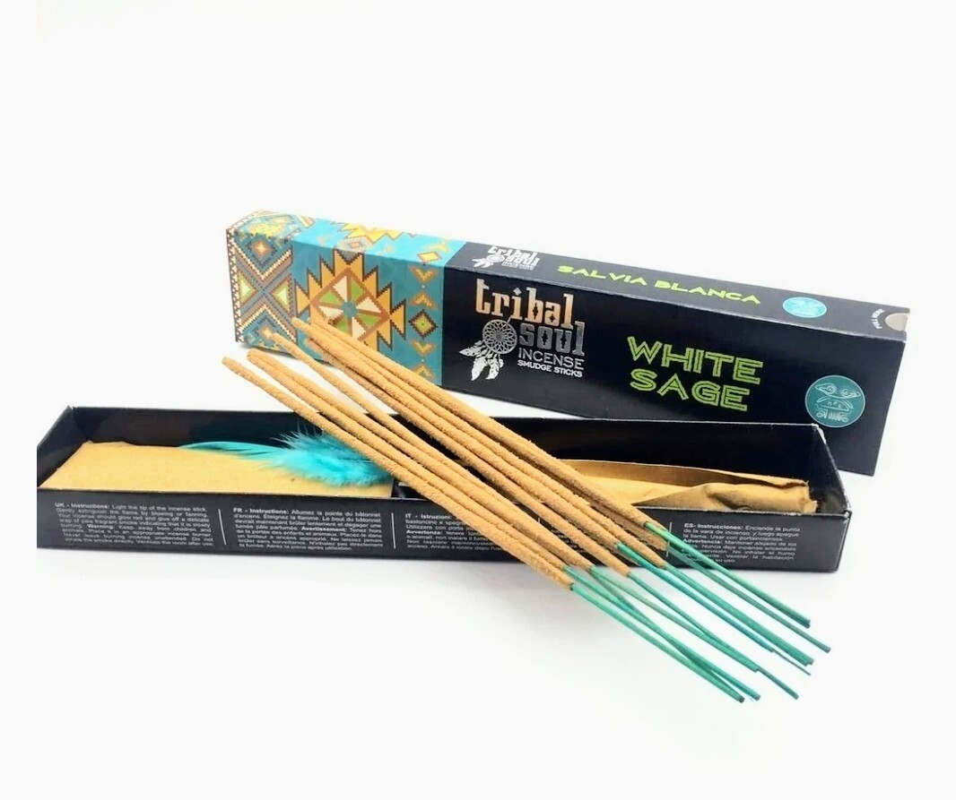 Tribal Soul White Sage Incense Sticks