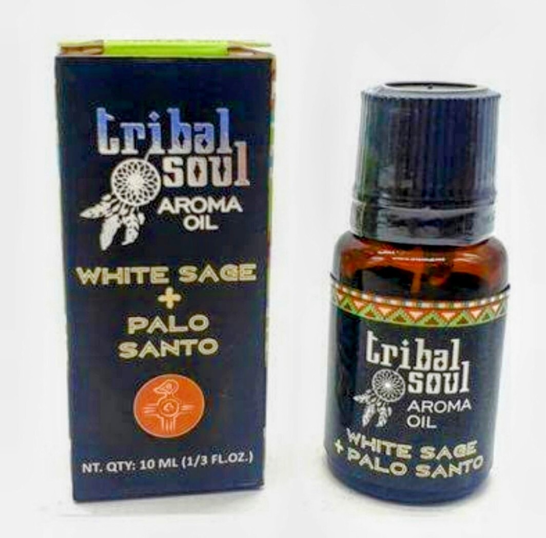 Tribal Soul White Sage &amp; Palo Santo Aroma oil 10ml