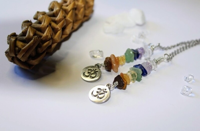 7 Chakra balancing chip necklace (for balance)