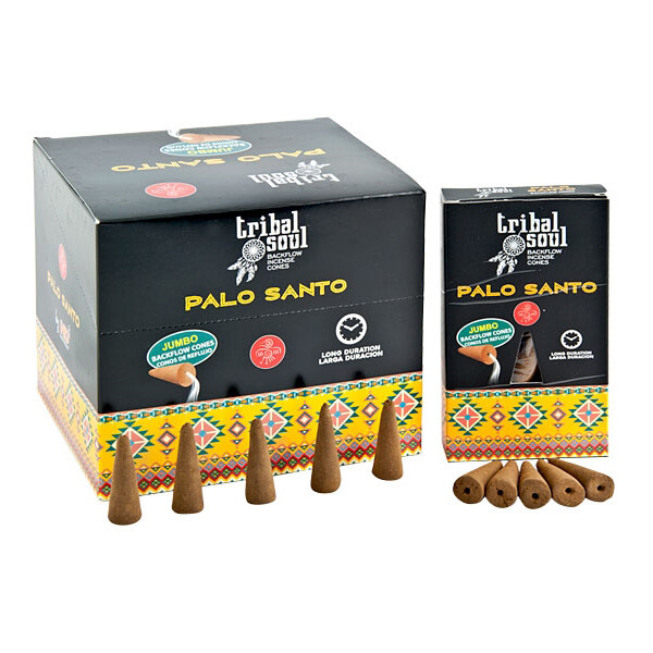 Tribal Soul Palo Santo Incense Backflow cones