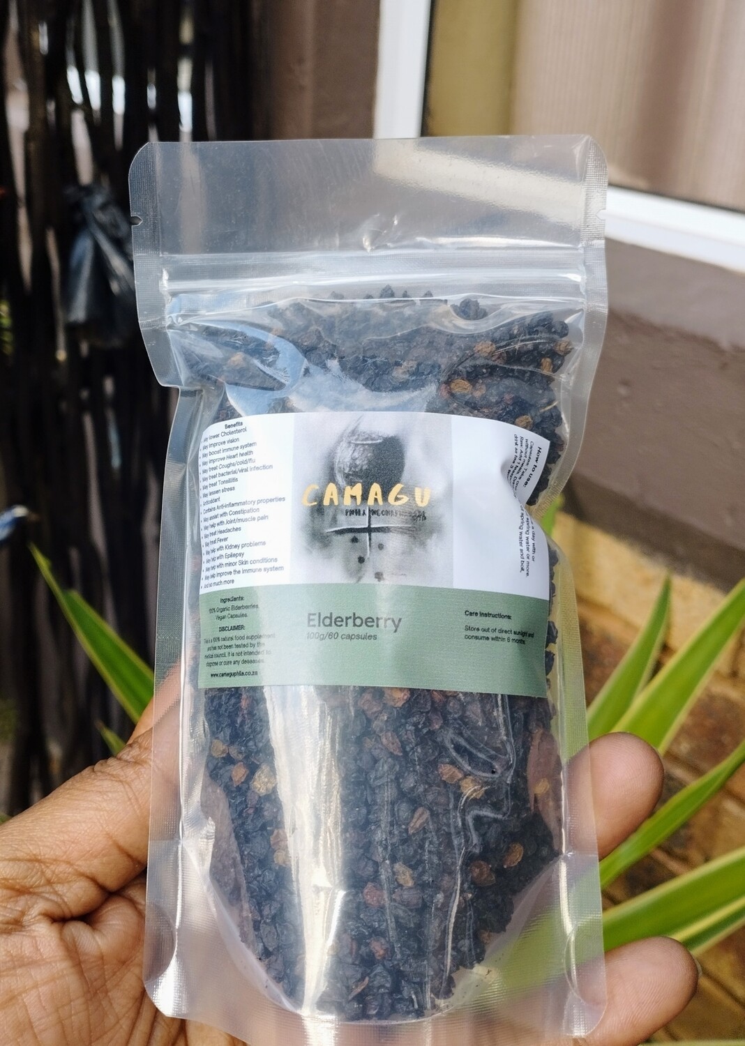 Raw Elderberry (dried)