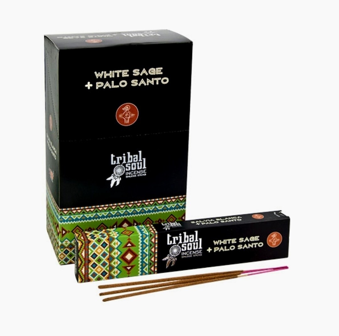 Tribal Soul White Sage &amp; Palo Santo Incense sticks