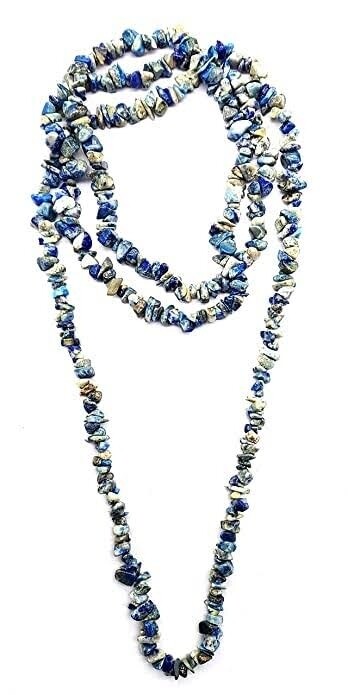 Lapis Lazuli chip necklace