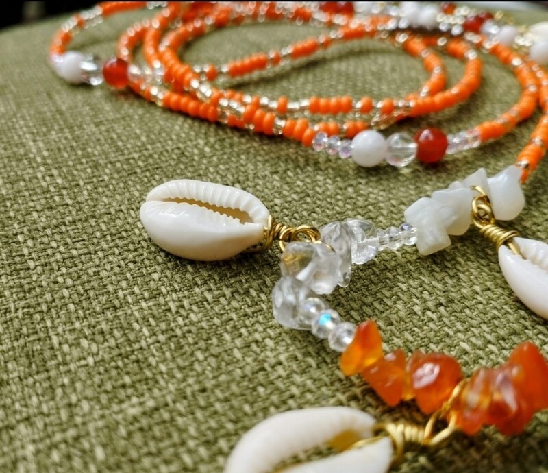 Custom made waist beads (string or elastic)