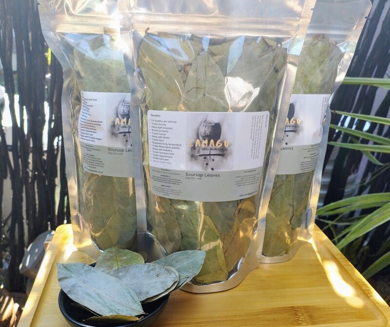 Soursop leaves (dried) 50g/120+ units
