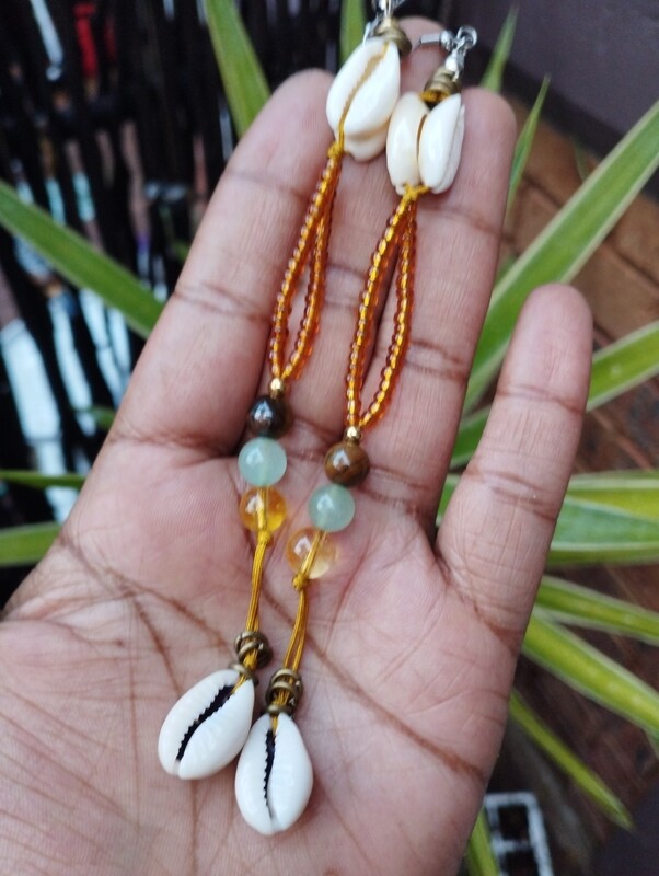 Abundance earrings (long)