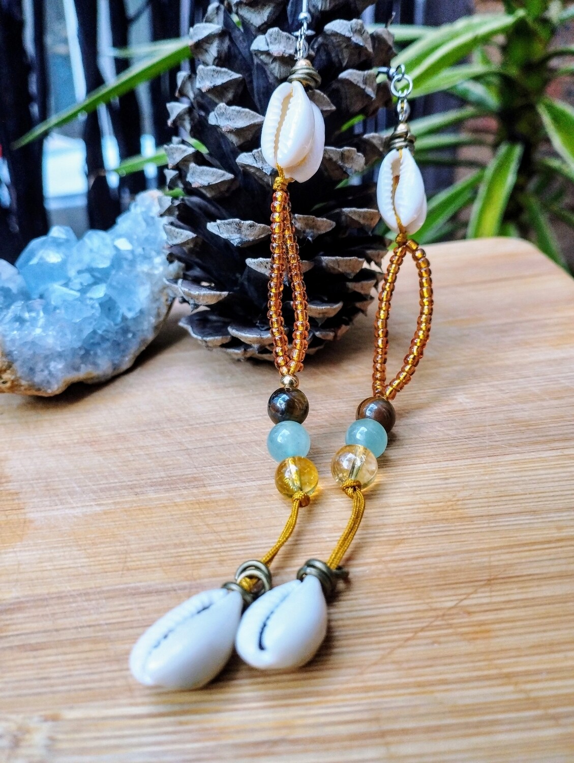 Abundance earrings (long)