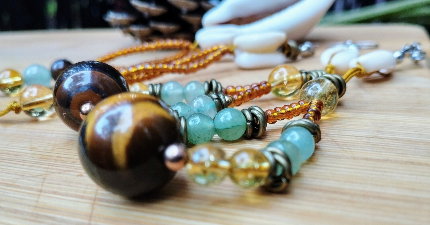 Abundance earrings (short)