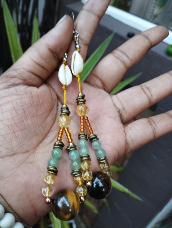 Abundance earrings (short)
