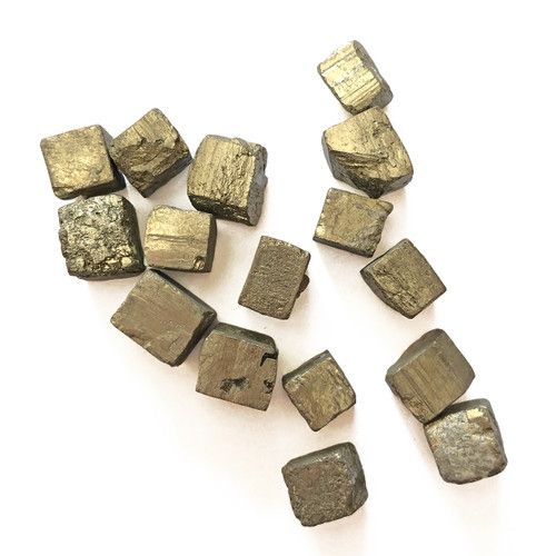 Pyrite/Fools'Gold raw tubes Pyrite/Fools'Gold raw tubes