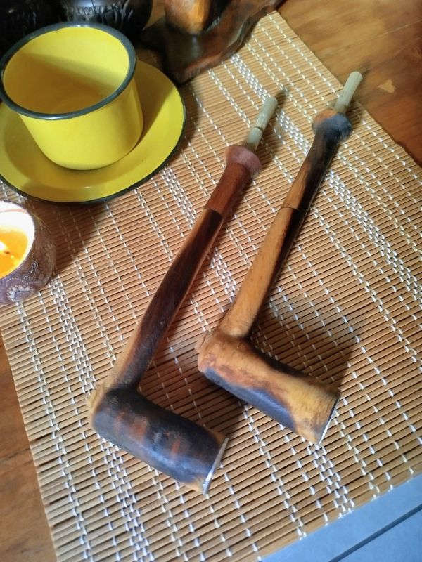 Handcrafted Mbhekaphesheya (Uzalipholile) | Traditional Xhosa Inqawe Pipe