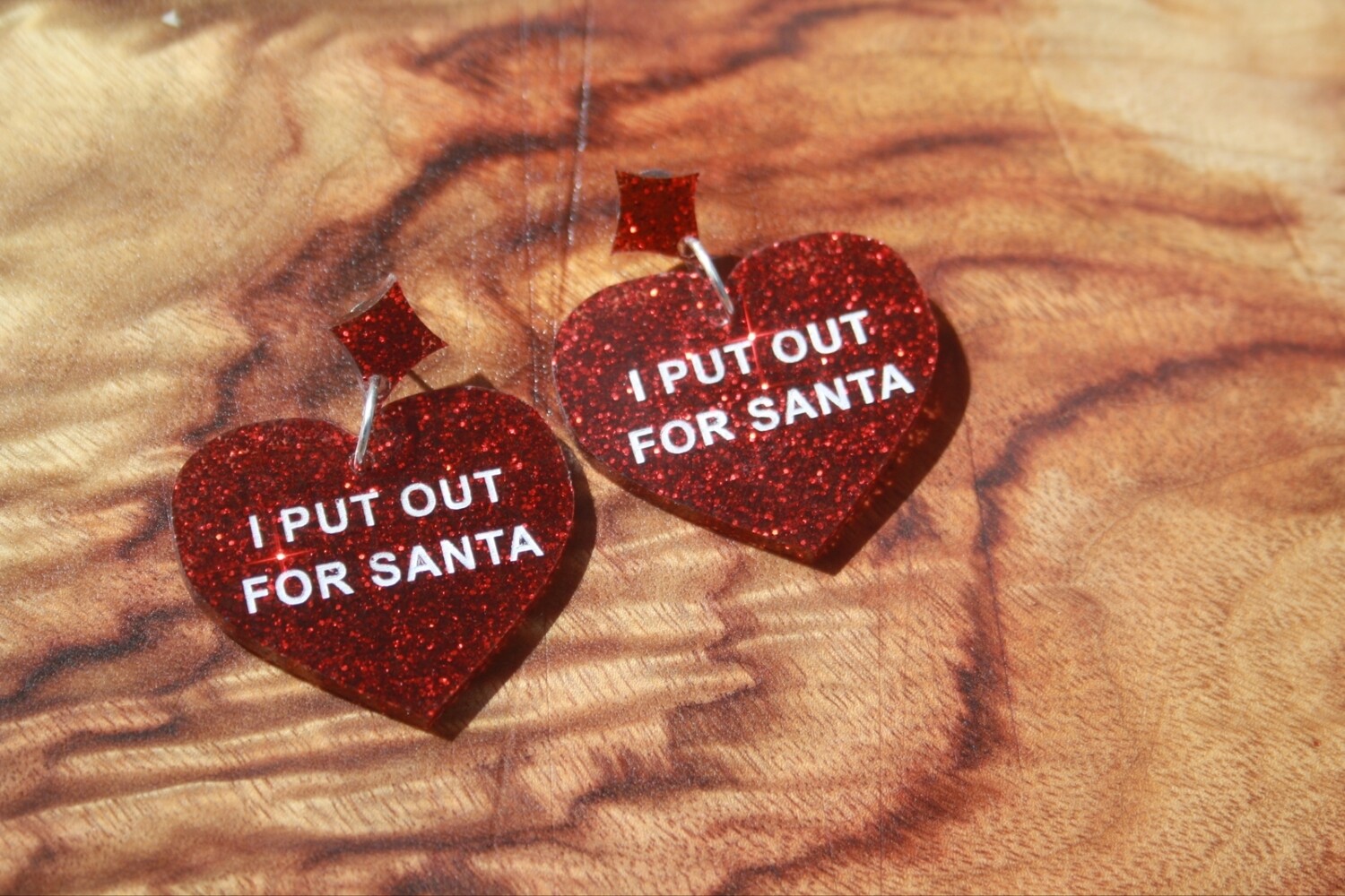 Santa Earrings