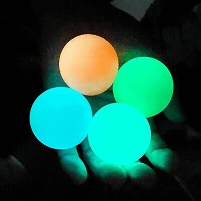Sensory Toys Multi-Color Sticky Ceiling Balls for Kids Adults 4 pieces