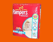 Pampers Babysan Hiper XXG x 44