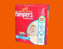 Pampers Babysan Hiper M x 66