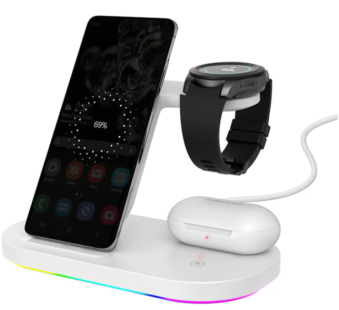 15W Wireless Charger Compatible with Android and Apple Products