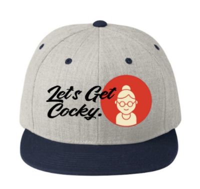 CLEARANCE - only 3 left! - &quot;Let&#39;s Get Cocky&quot; Limited Edition Authentic Snapback Cap