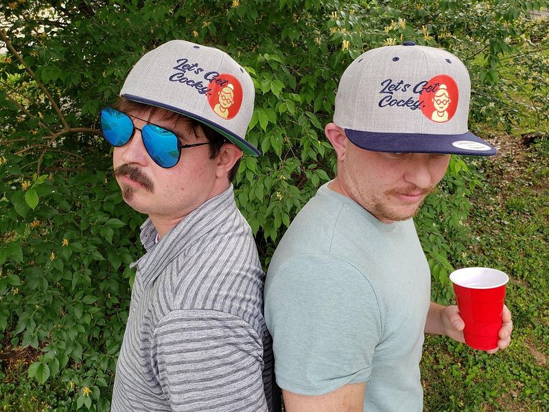 CLEARANCE - only 3 left! - "Let's Get Cocky" Limited Edition Authentic Snapback Cap