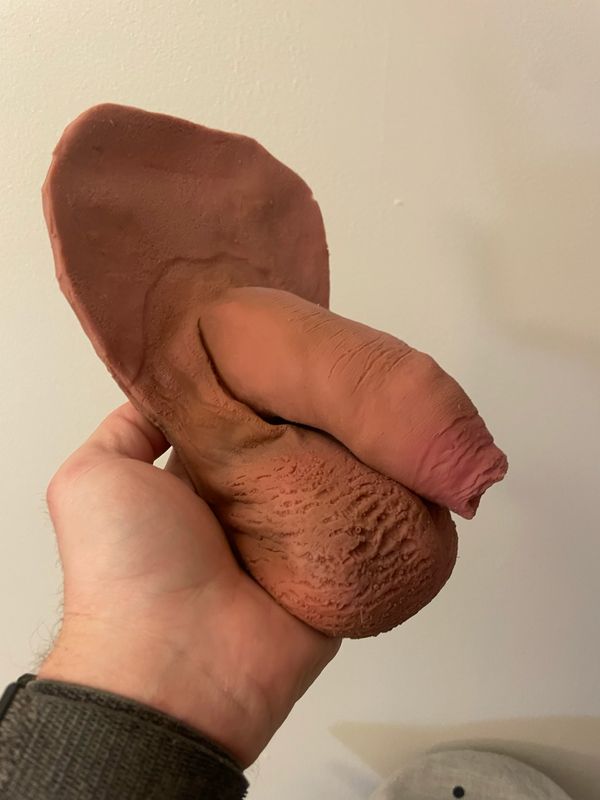 Super Rare Custom Brotwurst With 1/2” Wide Urethra (mid Roast)