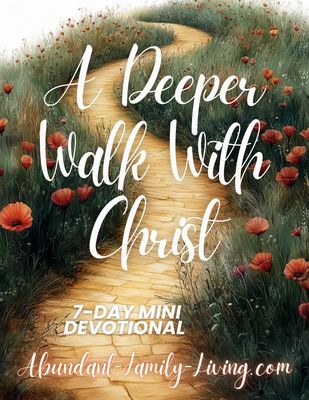A Deeper Walk With Christ
