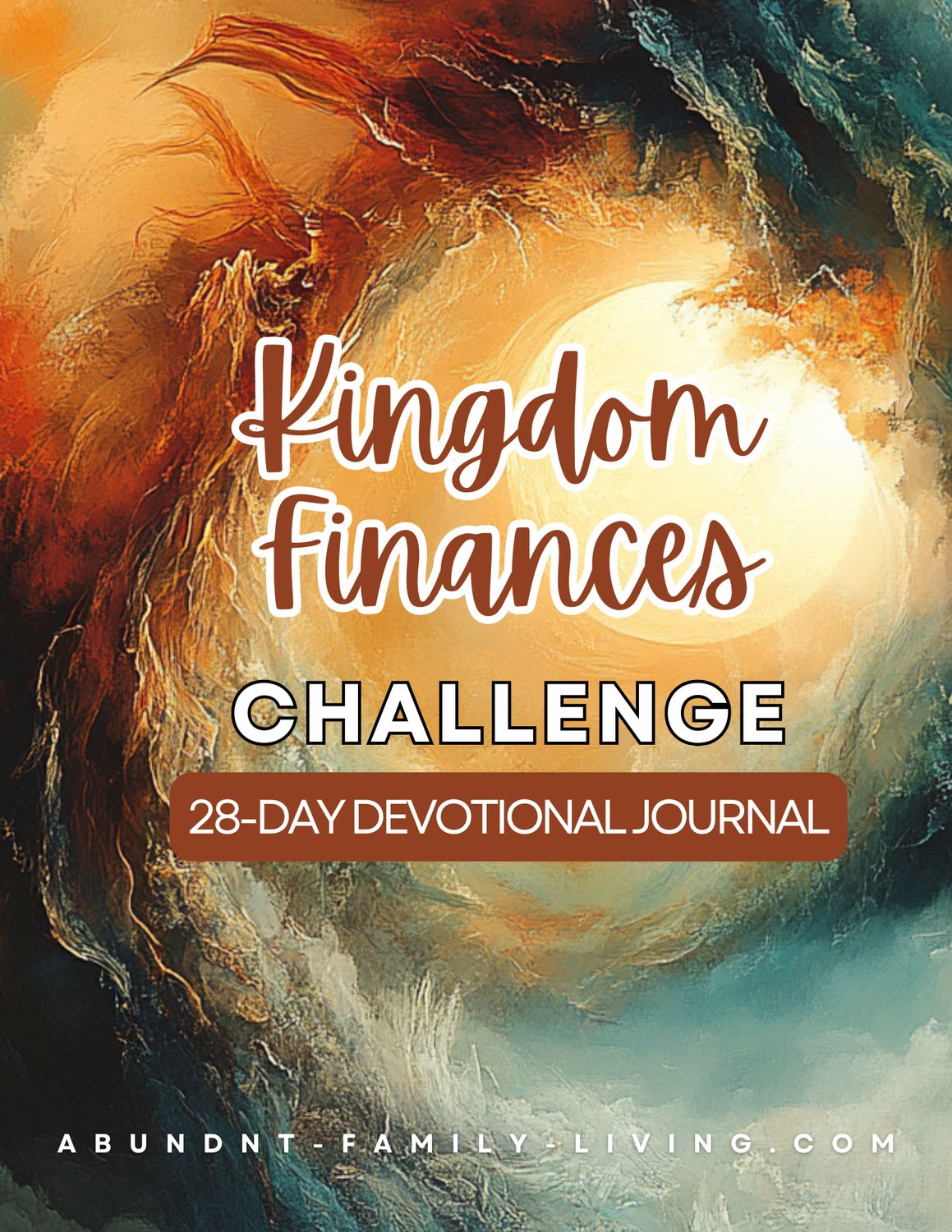 Kingdom Finances Challenge:  A 28-Day Devotional Journal
