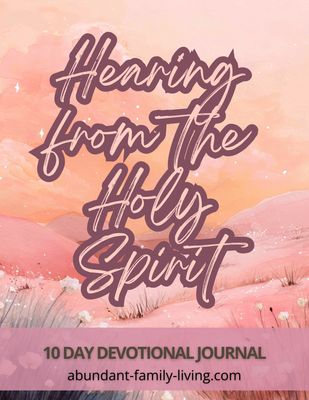 Hearing from the Holy Spirit
