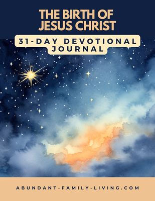 31-Day Devotional Journal: The Birth of Jesus Christ