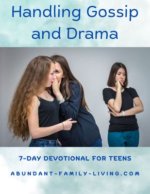 Handling Gossip and Drama – 7-Day Christian Devotional for Teens