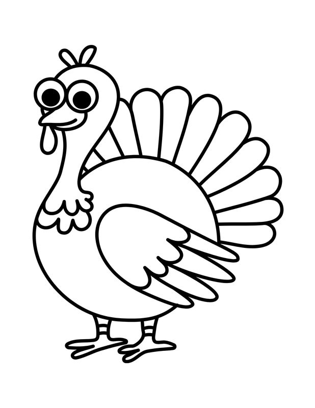 Turkey Coloring Pages for Kids | Thanksgiving Coloring Pack | 17 Printable Turkey Coloring Sheets | Homeschool &amp; Classroom Activity