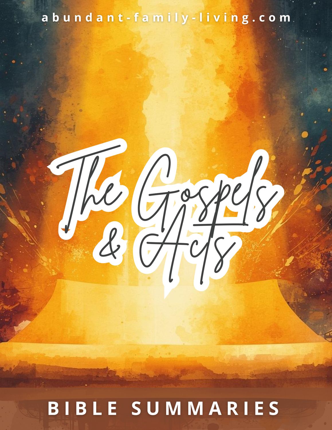 The Gospels and Acts Bible Summaries