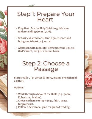 Bible Study Made Simple:  Free Tutorial