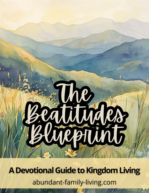 The Beatitudes Blueprint