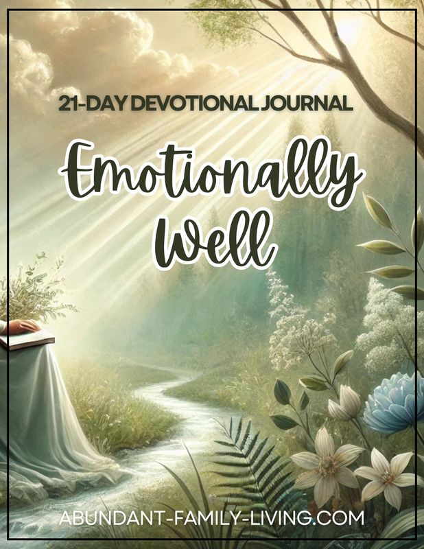 Emotionally Well:  21 Day Devotional Journal