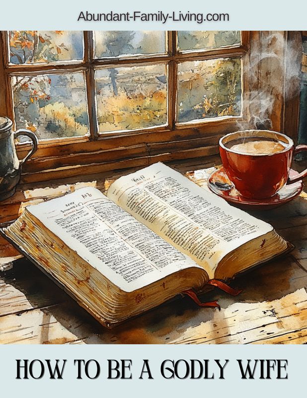 How to Be a Godly Wife Printable Bible Study | Christian Marriage Devotional Workbook | Biblical Wife Reflection Journal | Scripture Study PDF