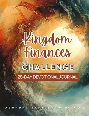 Kingdom Finances Challenge:  28 Day Devotional Journal