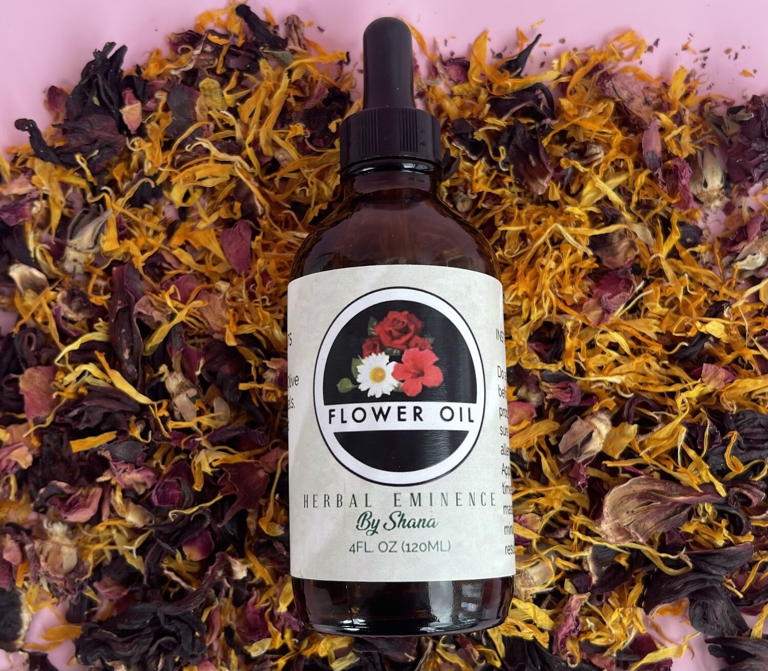 Flower Herbal Hair Oil 4oz