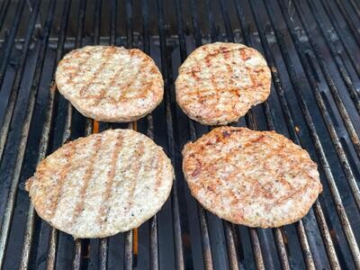 4 Chicken Burgers
