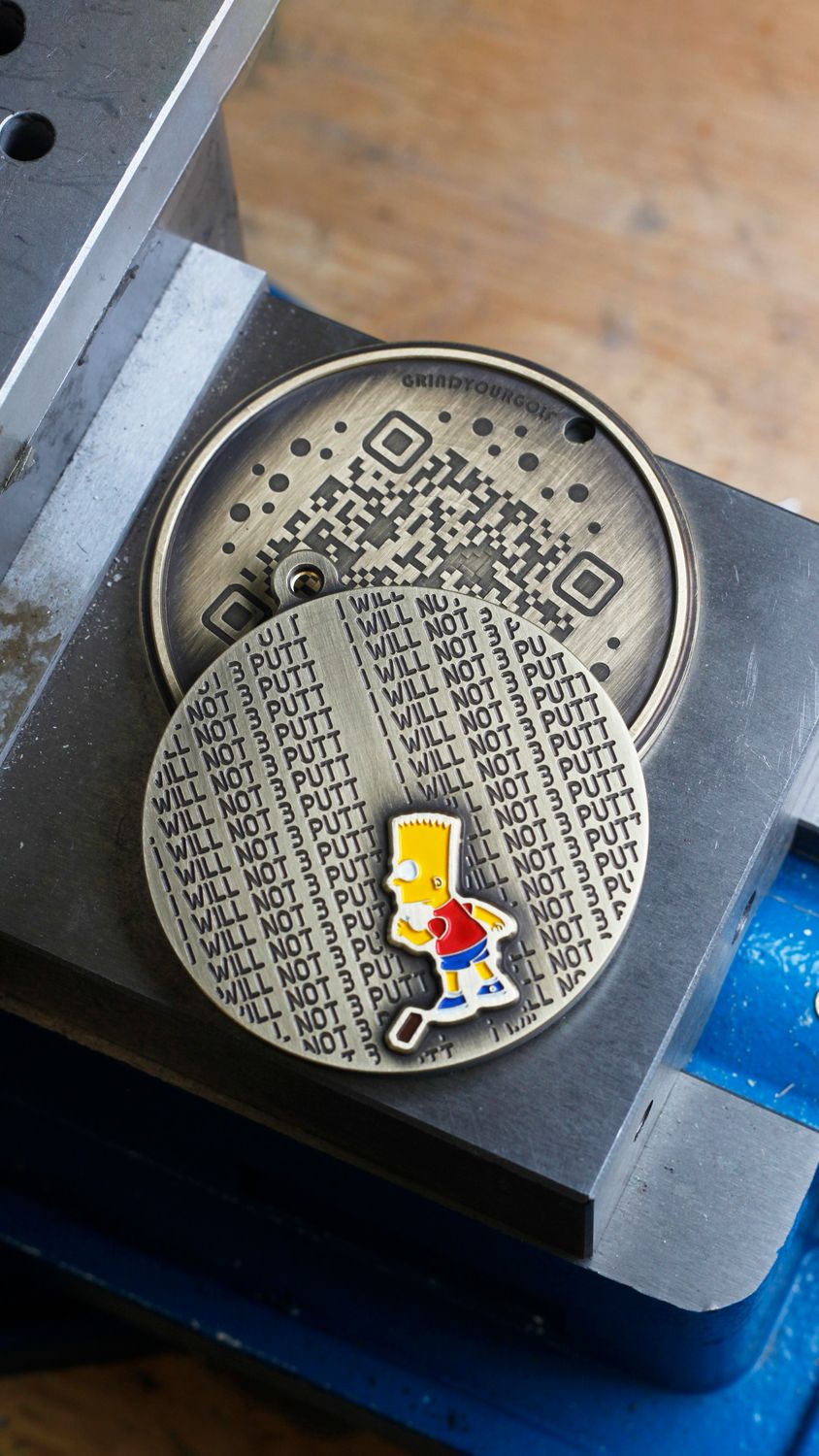 Bart&#39;s &quot;Self Talk&quot; Bag Tag