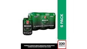 SIX PACK BECKS 330ML