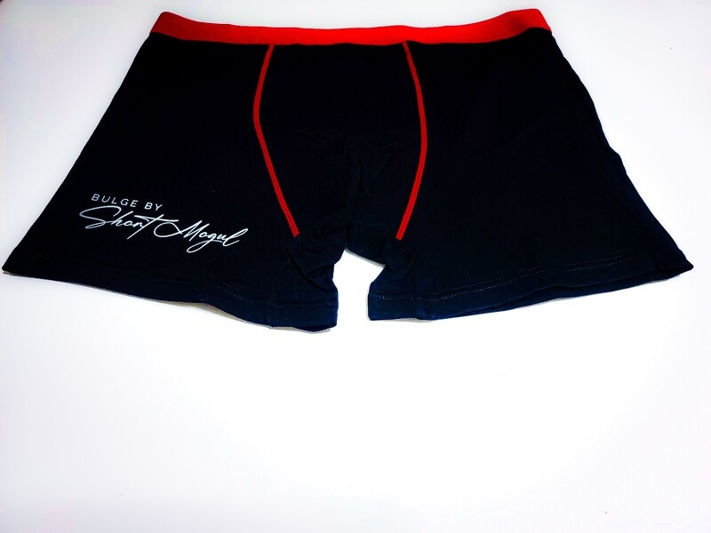 BLACK WITH RED BAND