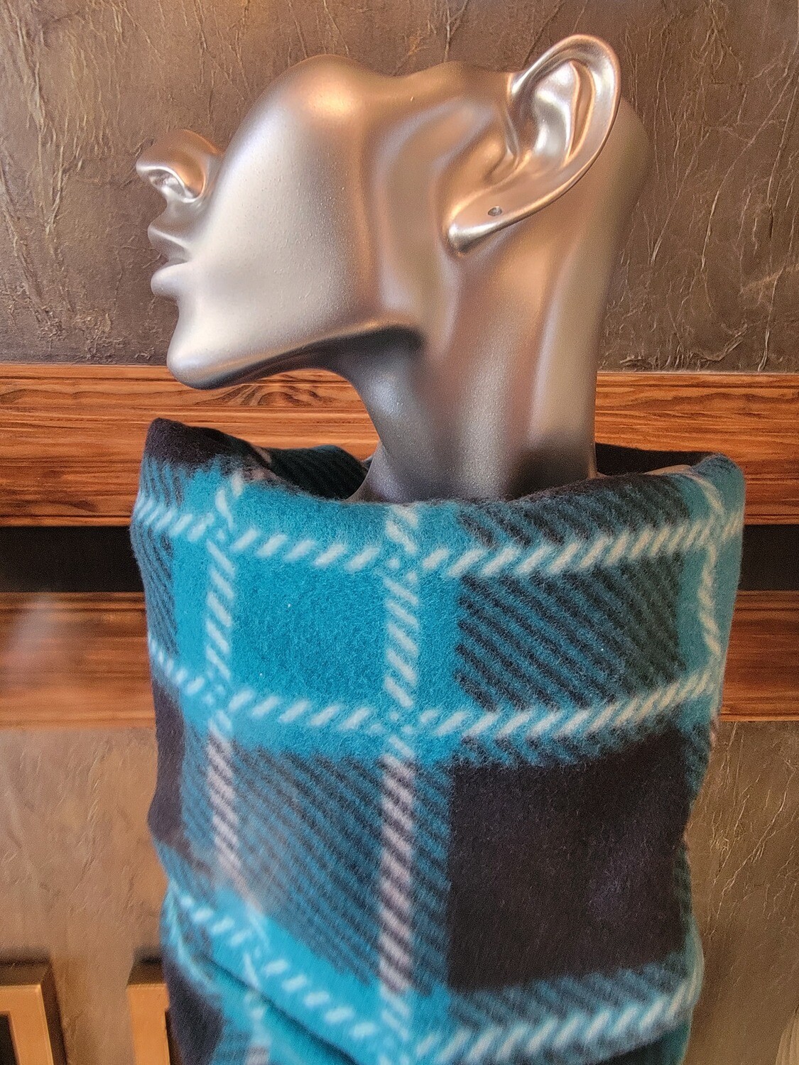 TURQUOISE PLAID