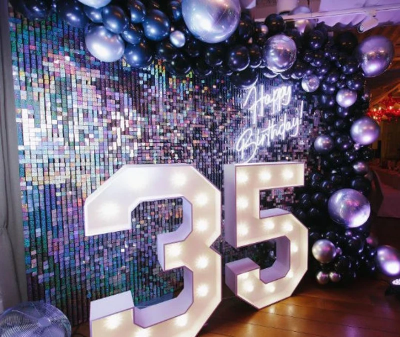 4-FOOT NUMBER and LETTERS - RENTAL