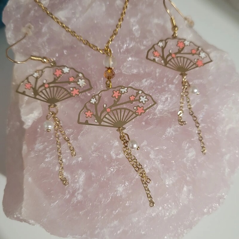 Parure évantail 