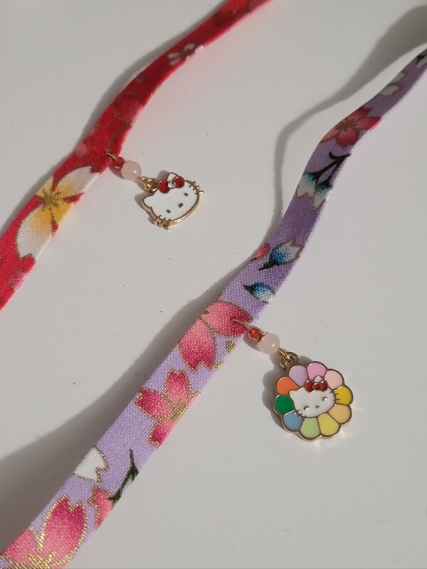 ras de cou kawaii Hello kitty