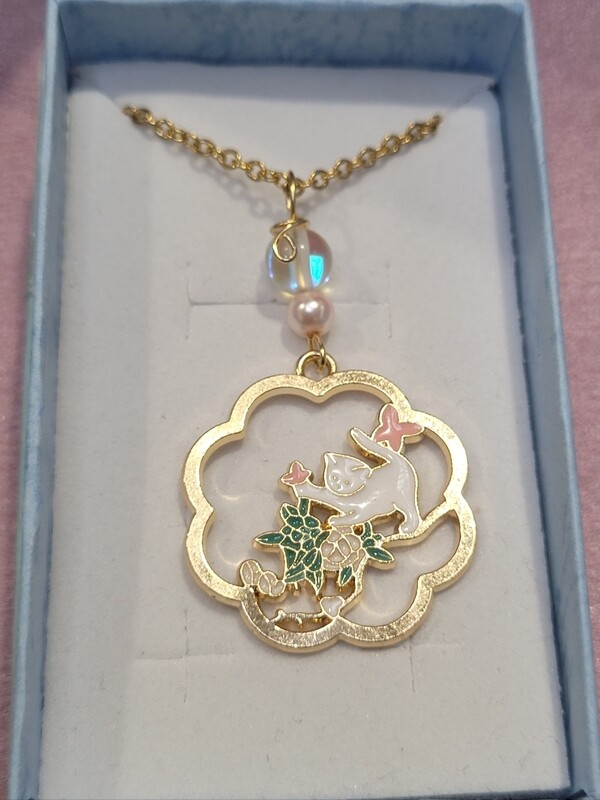 pendentif chat 