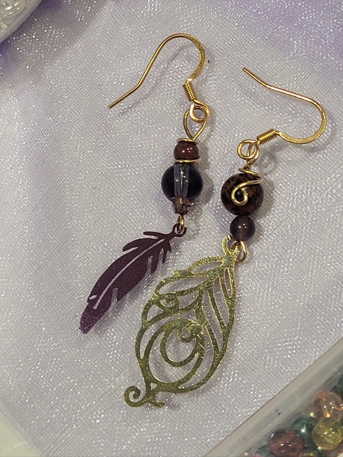 boucles d&#39;oreilles Xayah et Rakan
