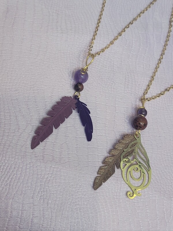 Pendentif Amoureux Xayah et Rakan 