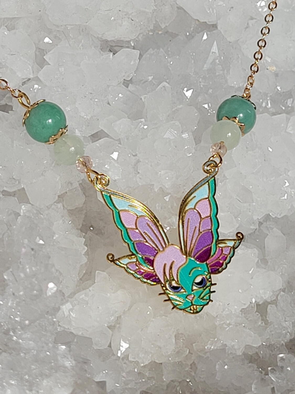 Pendentif Elfilin amazonite 