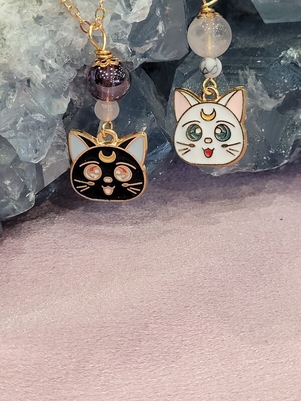 Sailor moon chat Luna et Artemis 